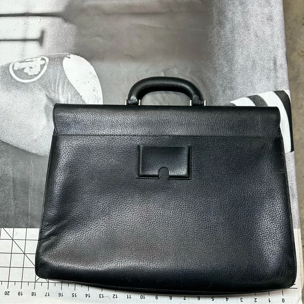 Bally Of Switzerland Leather Briefcase Attaché Case